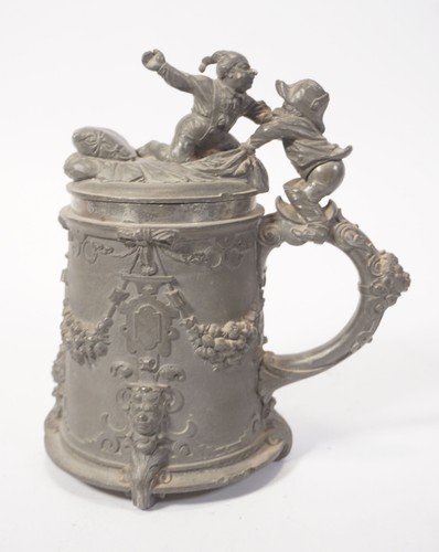 Historique chope étain - en,