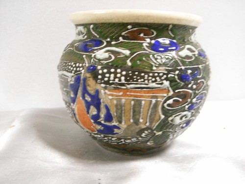 Ancien vase boule - ancien,