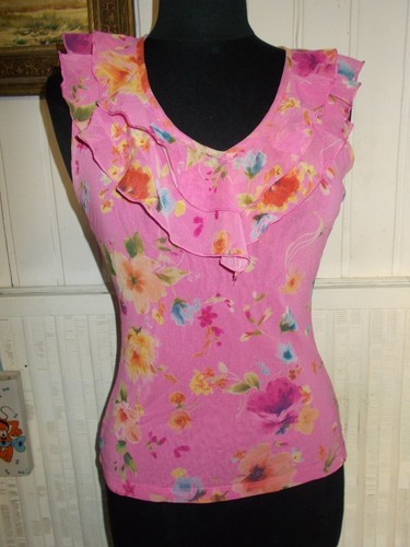 Top débardeur polyamide - , rose