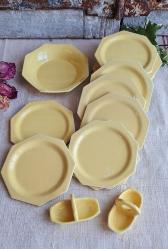 Ancienne dinette assiettes - dinette,
