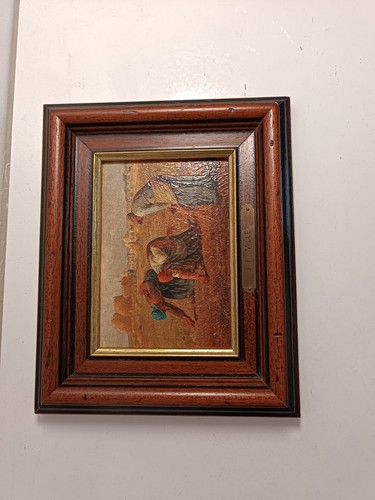 Tableau ancien huile sur