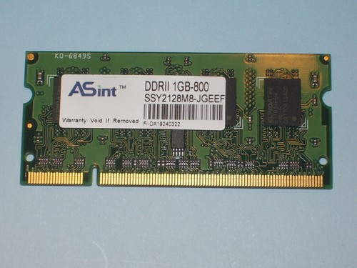 Barrette mémoire ram 1go - barrette,