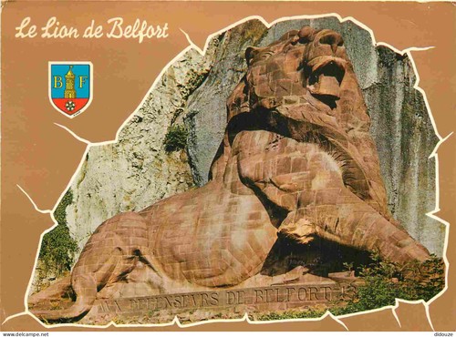 Carte postale belfort - 90,