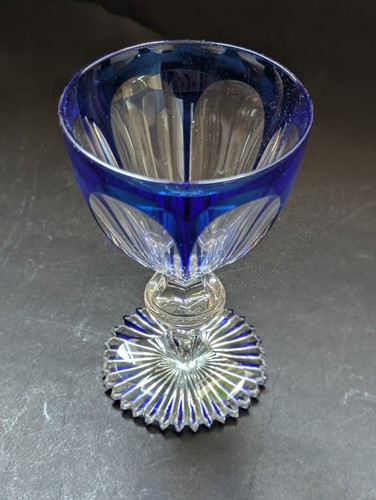 Verre pied cristal - verre,