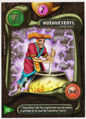 Huehueteotl carte deus - -,