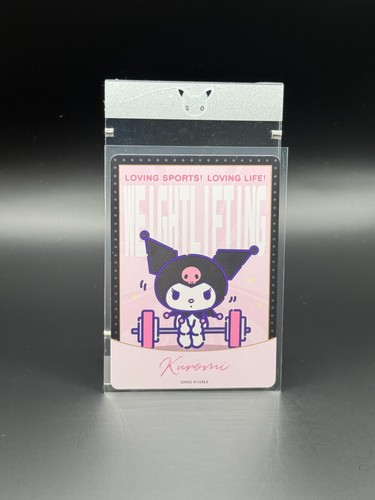Carte kuromi haltérophilie - carte,