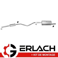 Echappement silencieux pour