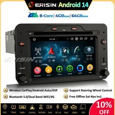 8-Core Android 14 Autoradio GPS DAB+ 64GO CD for Alfa Romeo 159 Sportwagon Brera