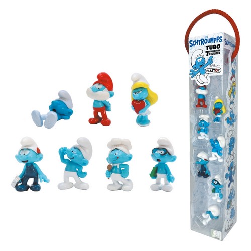 Série tube figurines - série, 7