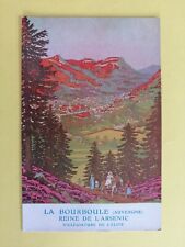 CPA ILLUSTRATION Affiche Signée Constant DUVAL PEINTRE Auvergne LA BOURBOULE