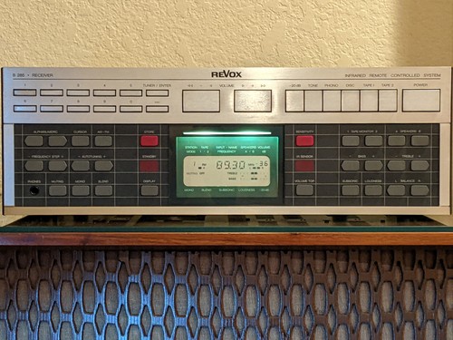 Revox b285 receiver - revox, amazing