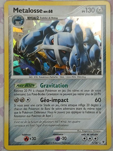 Carte pokemon metalosse holo - pokemon,