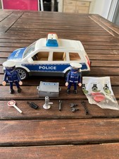 Playmobil 6920 : Voiture De Policiers Gyrophare Et Sirène