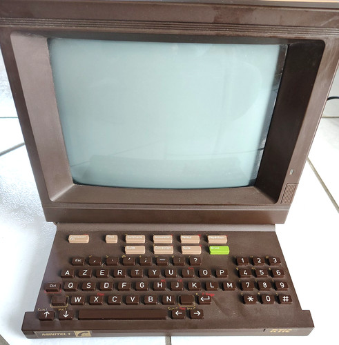 Vintage minitel rtic - 9, nfz
