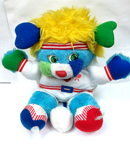 PELUCHE POPPLES TENNIS  JOUET VINTAGE POUPÉE ENFANT 1980 doudou