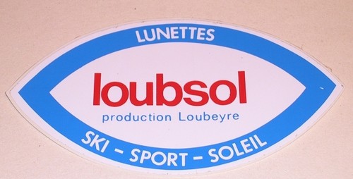 Ancien autocollant lunettes - ancien,