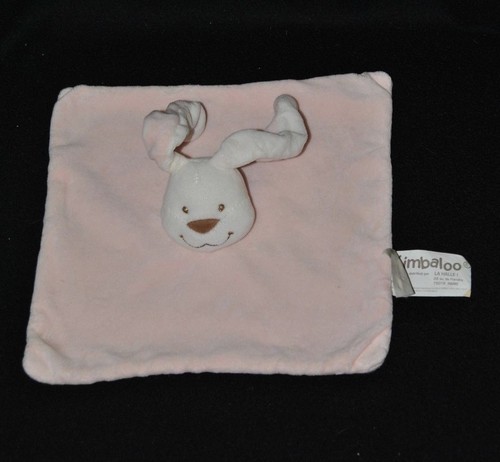 Peluche doudou lapin blanc