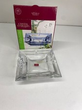 Cendrier en cristal en forme de pyramide bonne etat cristal d’arque