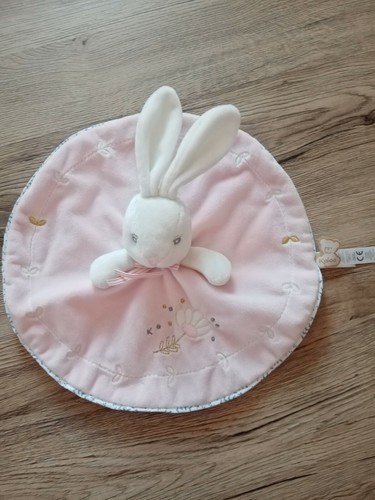 Doudou rond lapinou rose - lapinou,
