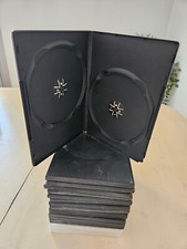 14 BOITIERS DOUBLES CD / DVD DONT 9 SLIM