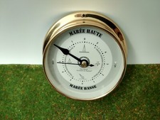 Horloge des marées Imex Marine Les ateliers de Neptune , laiton, neuve