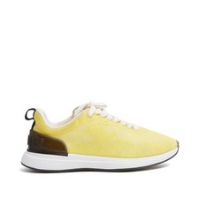 Chanel Baskets Lacets Jaune