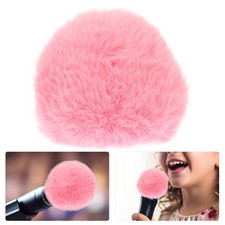  Housse de protection universelle en peluche pour microphone Ktv, housse de