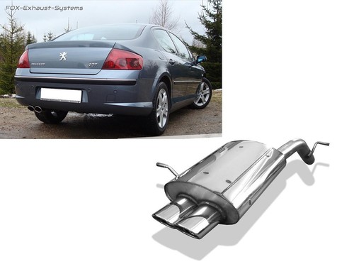 Silencieux sport peugeot 407 - sport,