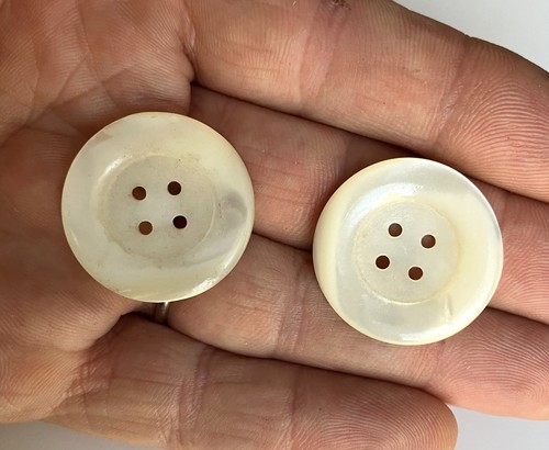 Paire boutons anciens en - boutons,