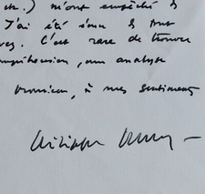 Lettre de Philippe Muray, père de l'Homo Festivus, sur son ouvrage 'Le XIXe s...