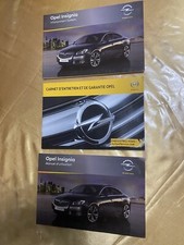 Manuel d’utilisation + carnet d’entretien vierge  OPEL INSIGNIA 