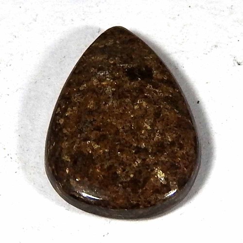 Cabochon poire bronze - de,