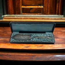 pelle à tarte argent massif Silver Table Gâteau Old French Cook Art 