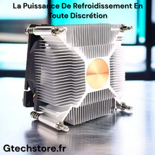 Refroidisseur D'air CPU 80MM Interface 3PIN/4PIN Pour Processeurs Intel 2011 X79