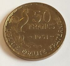 Ref2 Monnaie 50 Francs Guiraud 1951 Etat Spl Voir Photos Contractuelles