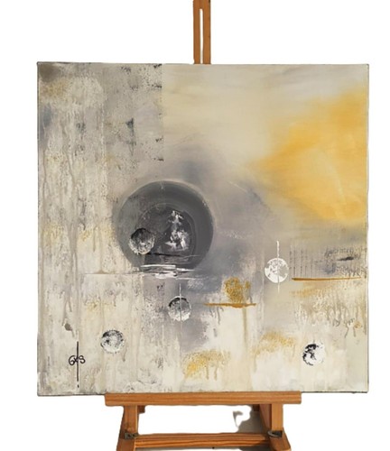 Tableau abstrait contemporain - tableau,