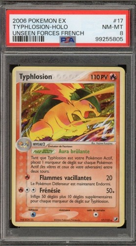 Carte pokémon typhlosion - carte,