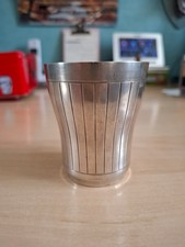 Timbale en argent 800 millièmes pesant 79g au prix du cours du métal