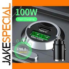 100W PD Car Charger Lighter