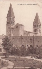71 TOURNUS CLOCHER DE L ABBAYE