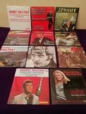 11 cds de "Johnny Hallyday"