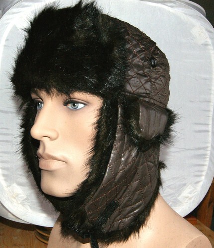 Chapka toque marron - chapka,