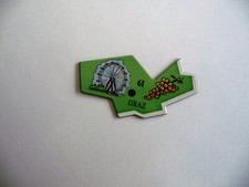 magnet carte de l'europe le gaulois 1995 aimant : 61 graz