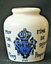 Ancien pot moutarde Grey