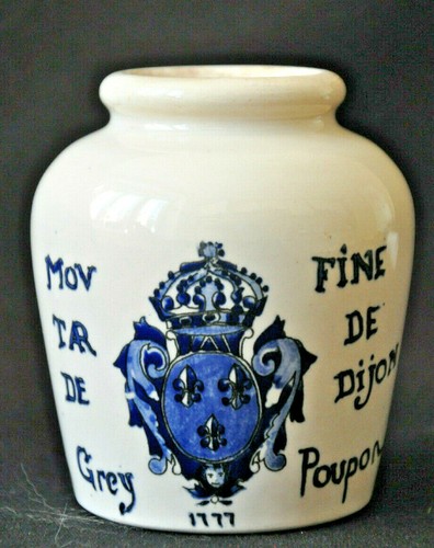 Ancien pot moutarde grey - ancien,
