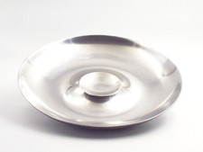 Calvin Klein plat inox présentation crustacés caviar ? métal french goldsmith