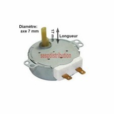 Micro moteur plateau tournant