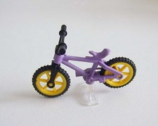 PLAYMOBIL (1523) ENFANTS - Vélo Violet & Noir avec Support Transparent