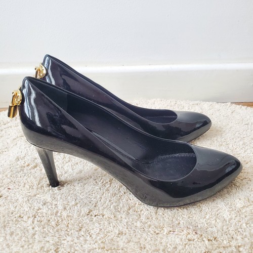 Escarpin talon cuir - À,