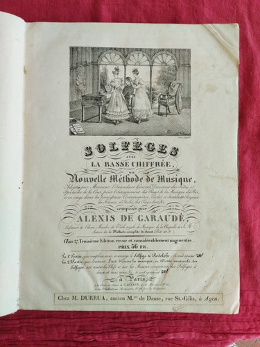 Solfèges avec basse - solfèges,